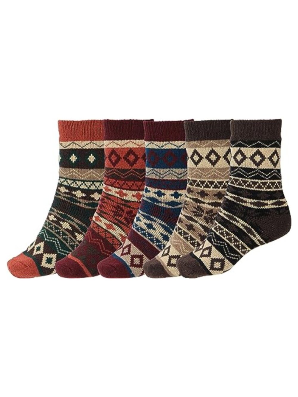 Winter Thick Boot Socks for Women Warm Thermal Cushioned Calf Socks